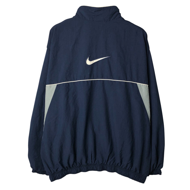 00'S Nike Windbreaker Men's XL polyester navy blue type Vintage Second Hand