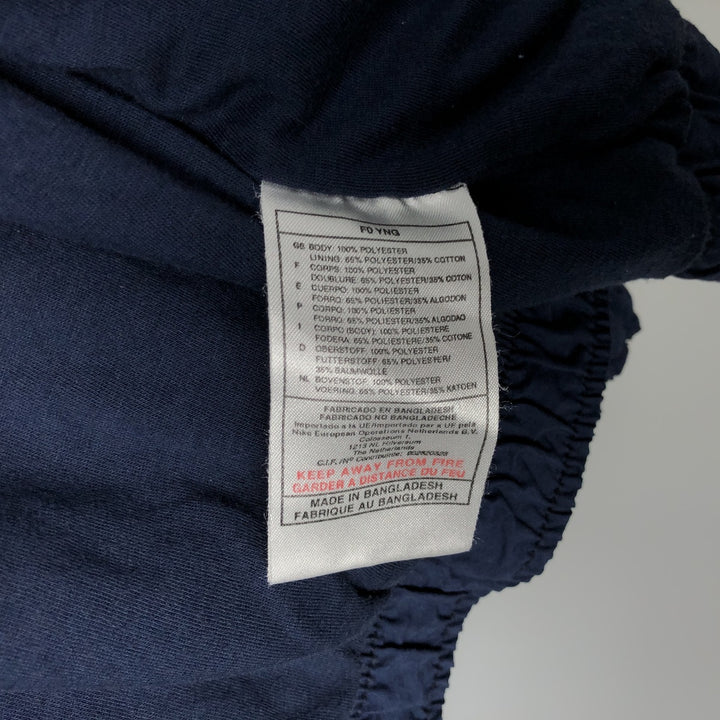 00'S Nike Windbreaker Men's XL polyester navy blue type Vintage Second Hand