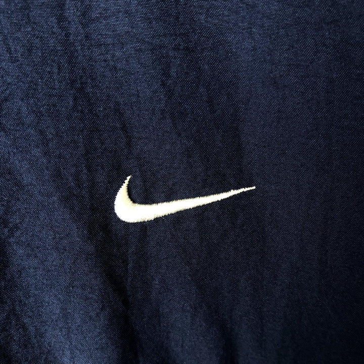 00'S Nike Windbreaker Men's XL polyester navy blue type Vintage Second Hand