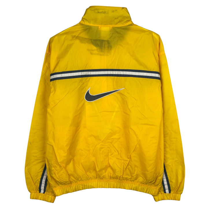 Vintage 90'S Nike CLIMA FIT windbreaker, men's size M polyester yellow type Vintage Second Hand