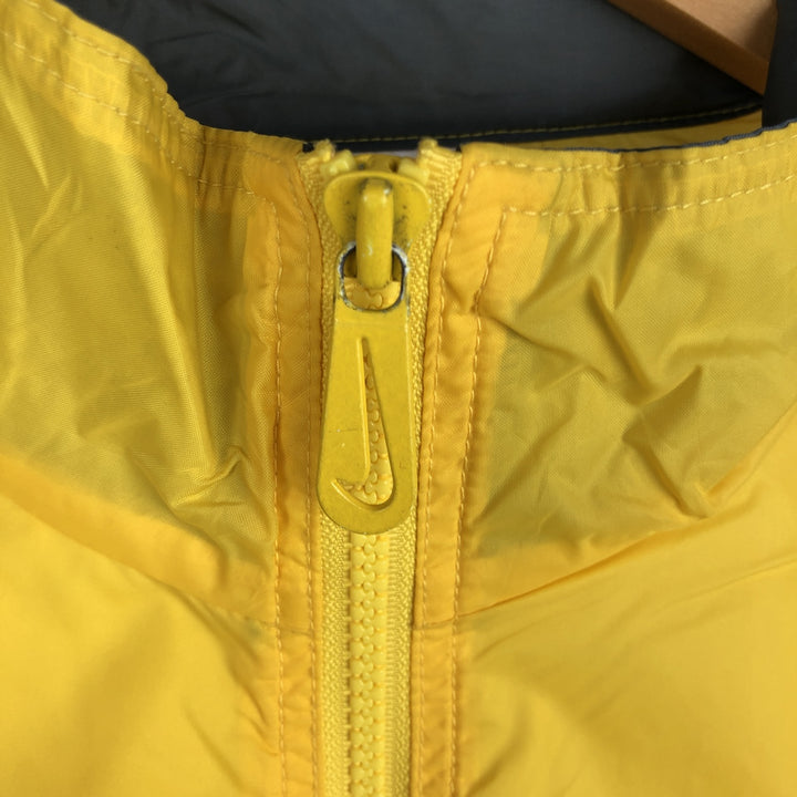 Vintage 90'S Nike CLIMA FIT windbreaker, men's size M polyester yellow type Vintage Second Hand