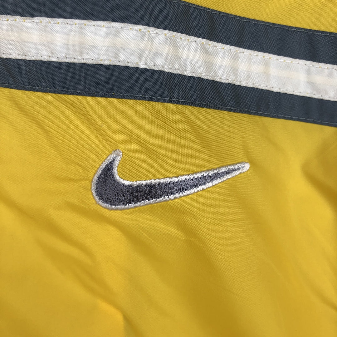 Vintage 90'S Nike CLIMA FIT windbreaker, men's size M polyester yellow type Vintage Second Hand