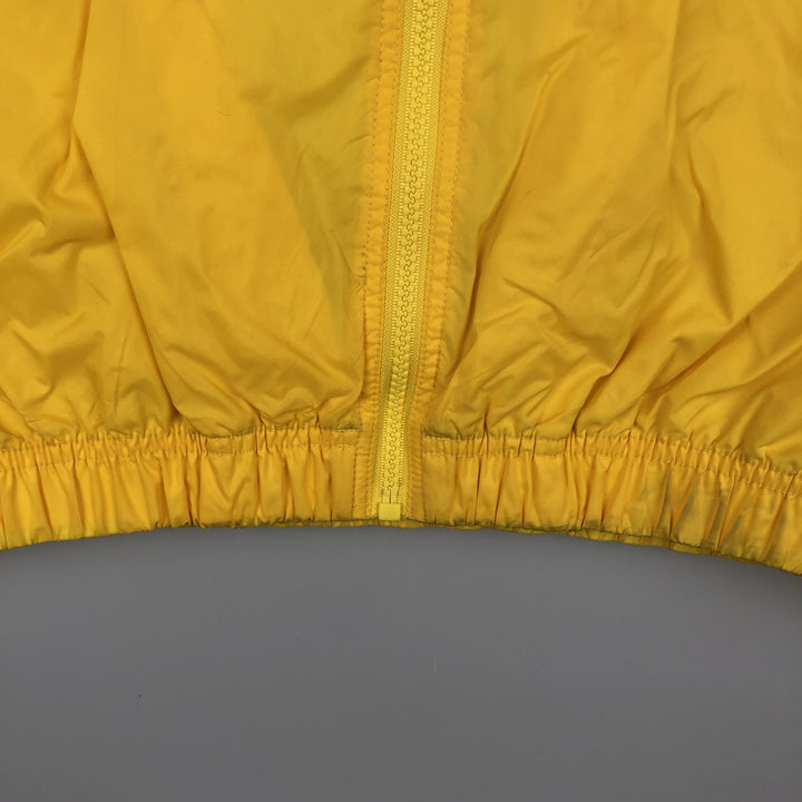 Vintage 90'S Nike CLIMA FIT windbreaker, men's size M polyester yellow type Vintage Second Hand
