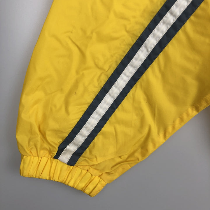 Vintage 90'S Nike CLIMA FIT windbreaker, men's size M polyester yellow type Vintage Second Hand