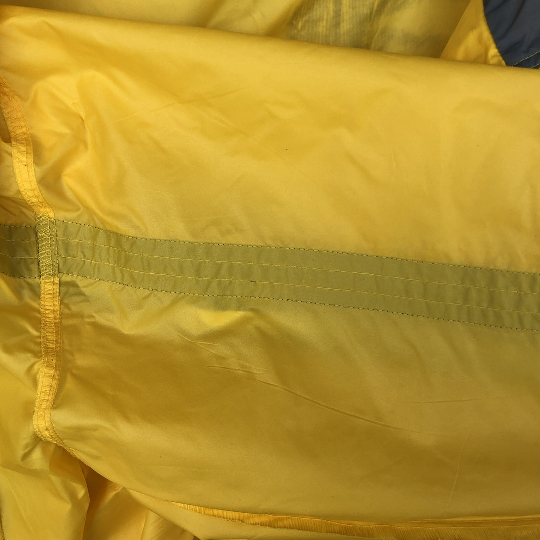 Vintage 90'S Nike CLIMA FIT windbreaker, men's size M polyester yellow type Vintage Second Hand