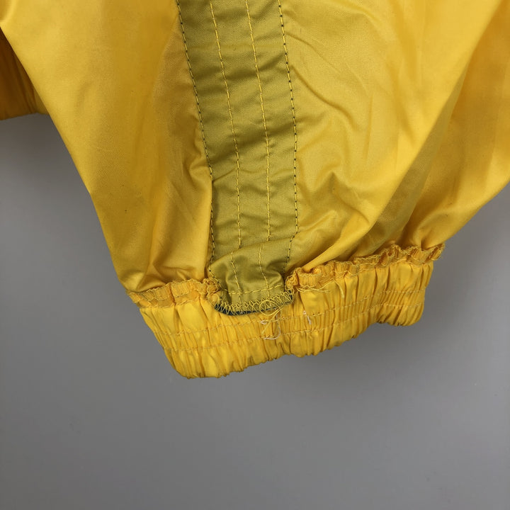Vintage 90'S Nike CLIMA FIT windbreaker, men's size M polyester yellow type Vintage Second Hand