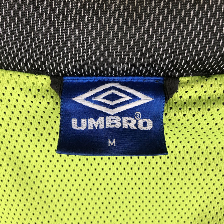 90'S UMBRO Windbreaker, Men's M size, Vintage polyester black type Vintage Second Hand