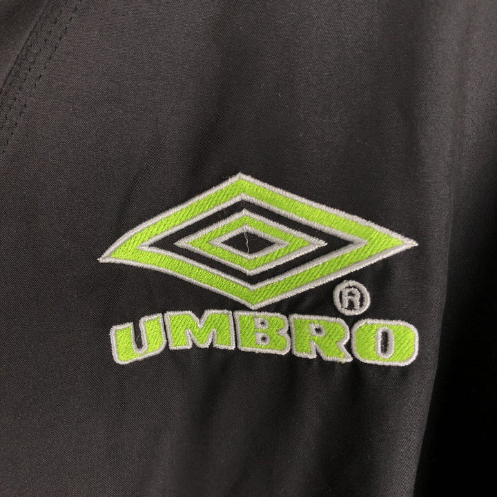 90'S UMBRO Windbreaker, Men's M size, Vintage polyester black type Vintage Second Hand