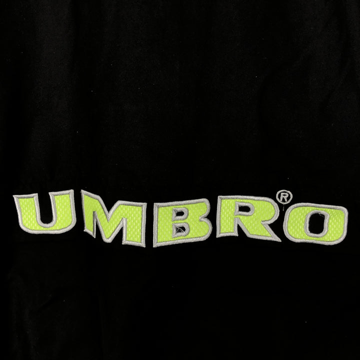 90'S UMBRO Windbreaker, Men's M size, Vintage polyester black type Vintage Second Hand