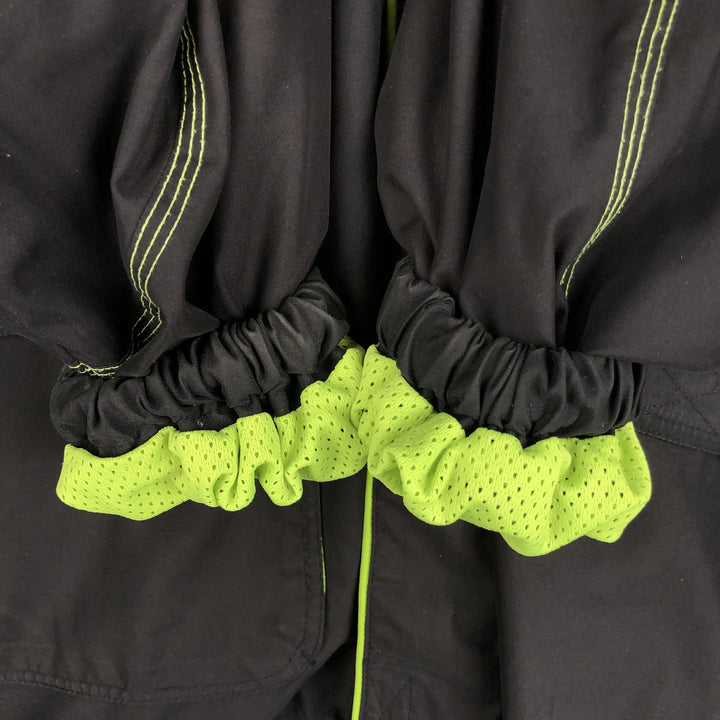 90'S UMBRO Windbreaker, Men's M size, Vintage polyester black type Vintage Second Hand