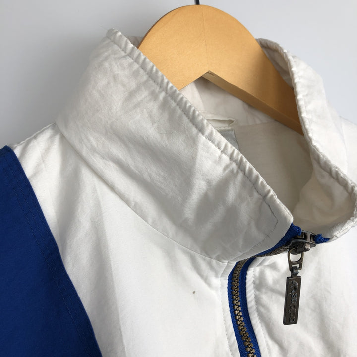 Vintage 90'S adidas EQUIPMENT windbreaker, men's size M polyester blue type Vintage Second Hand