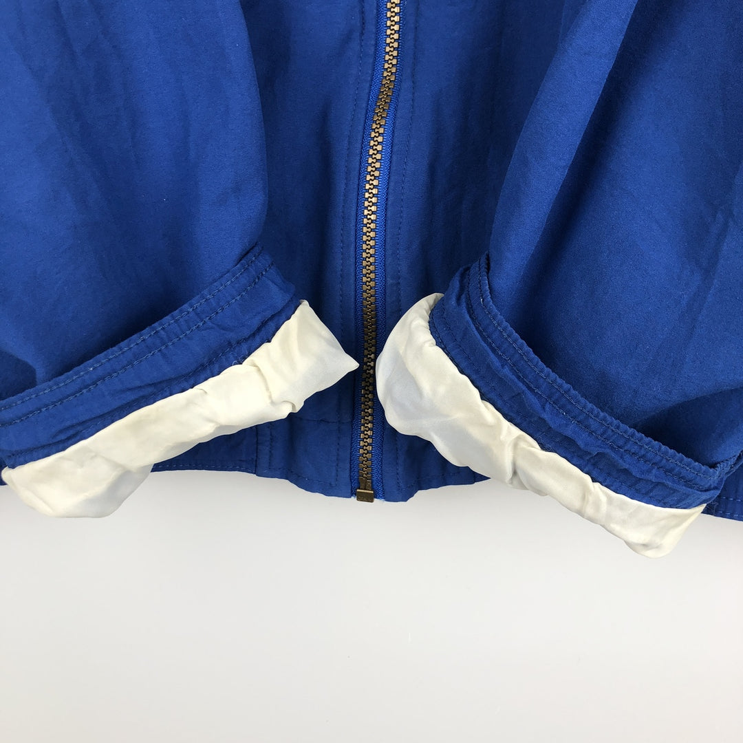 Vintage 90'S adidas EQUIPMENT windbreaker, men's size M polyester blue type Vintage Second Hand