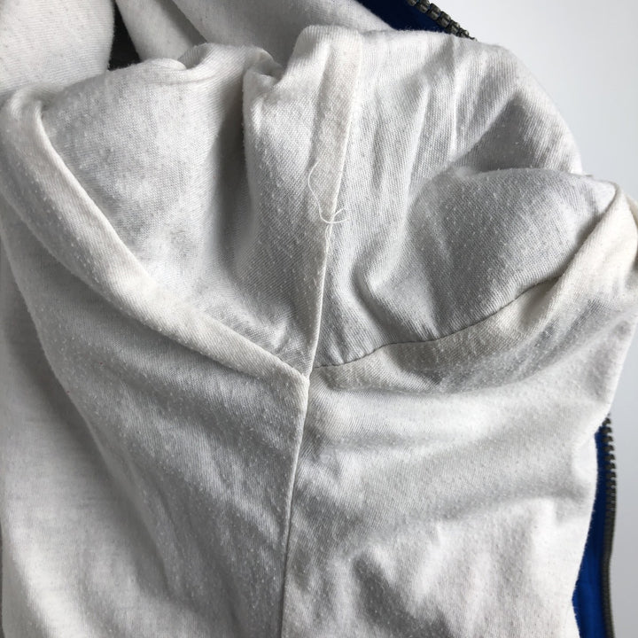 Vintage 1980'S Adidas all-over print windbreaker, size L, men's polyester blue type Vintage Second Hand