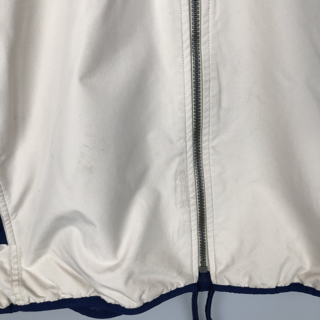 90'S Adidas Windbreaker Men's Size L Vintage polyester white type Vintage Second Hand