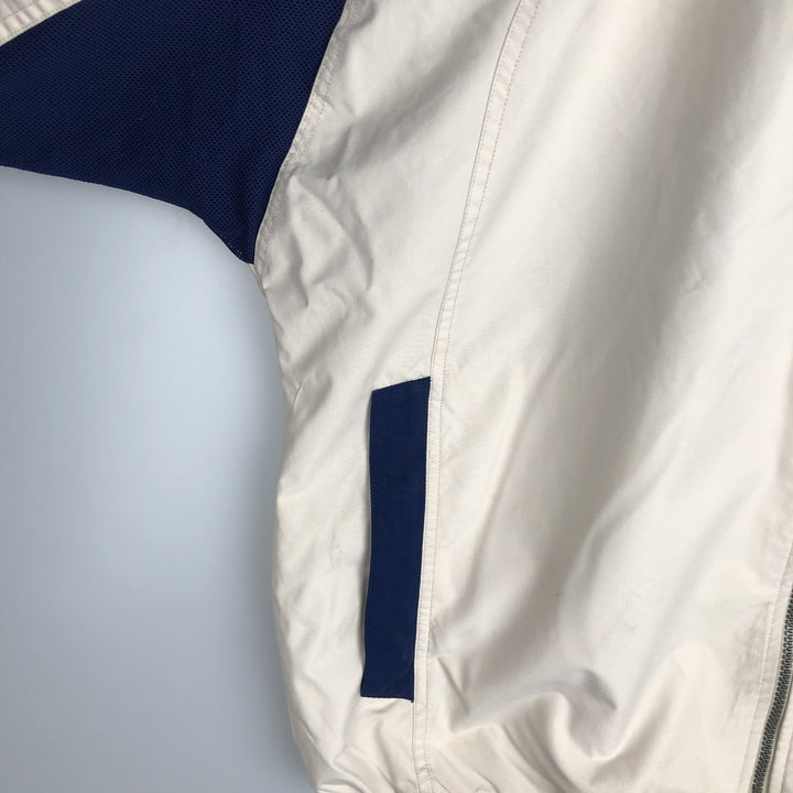 90'S Adidas Windbreaker Men's Size L Vintage polyester white type Vintage Second Hand