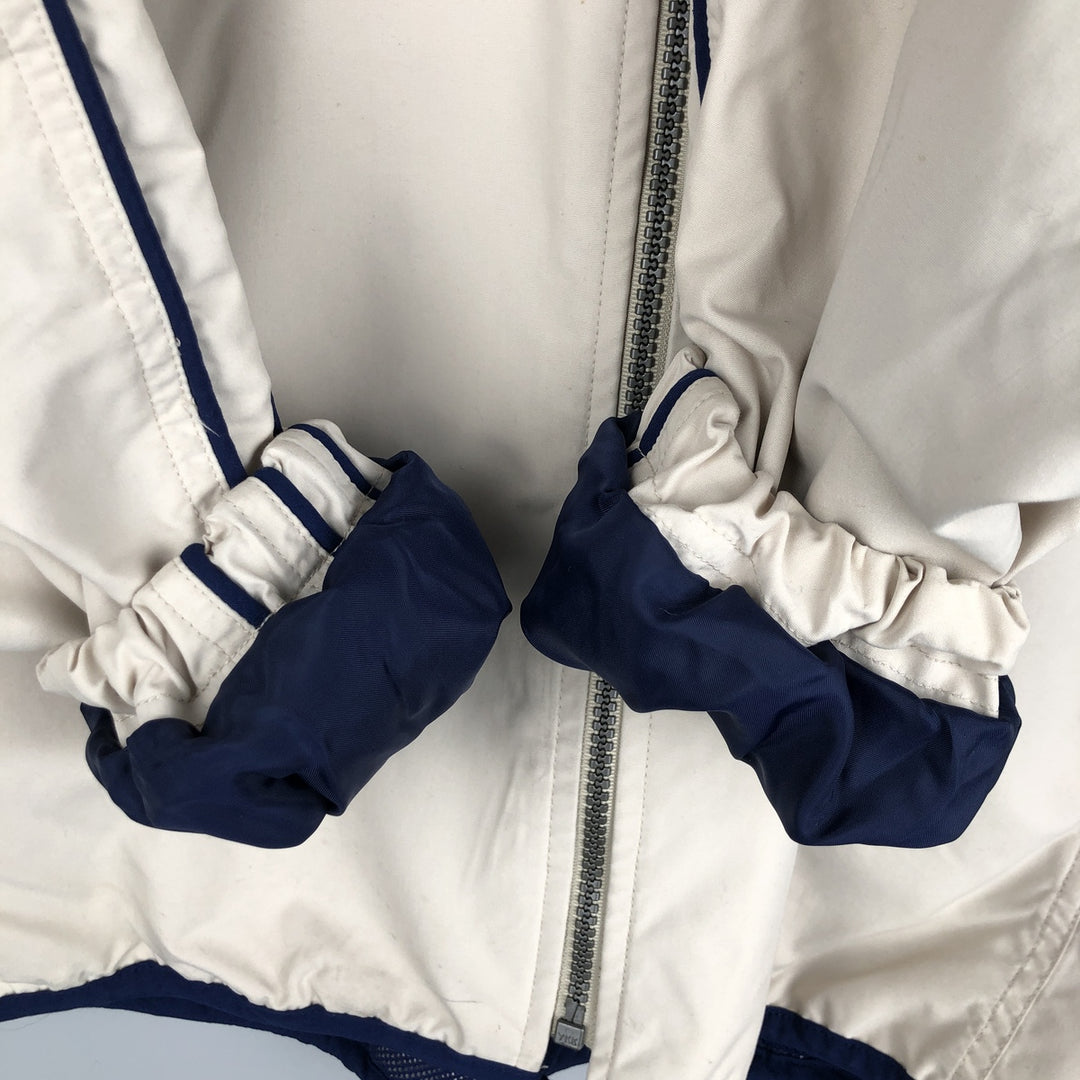 90'S Adidas Windbreaker Men's Size L Vintage polyester white type Vintage Second Hand