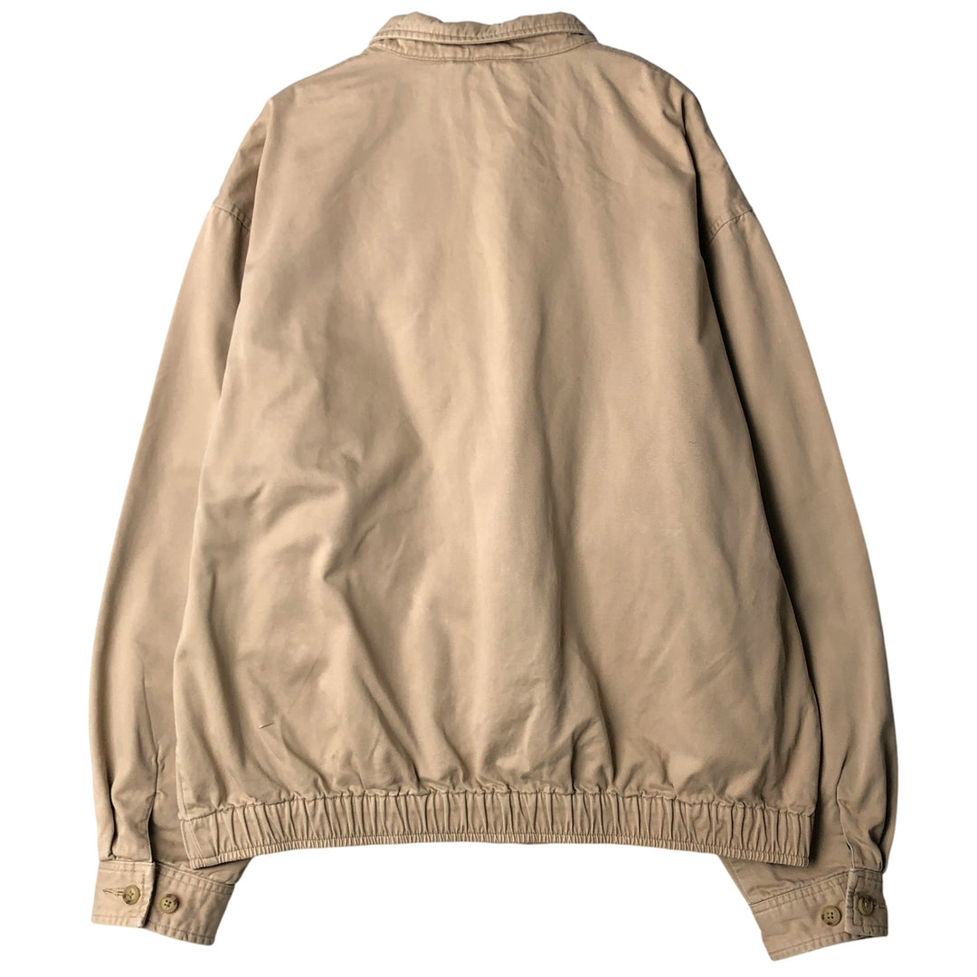 Ralph Lauren POLO by Ralph Lauren Swing Top Sports Jacket Men's L size cotton Beige type Vintage Second Hand
