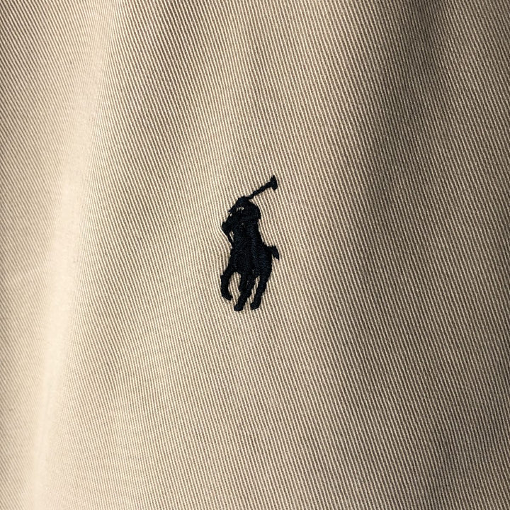 Ralph Lauren POLO by Ralph Lauren Swing Top Sports Jacket Men's L size cotton Beige type Vintage Second Hand