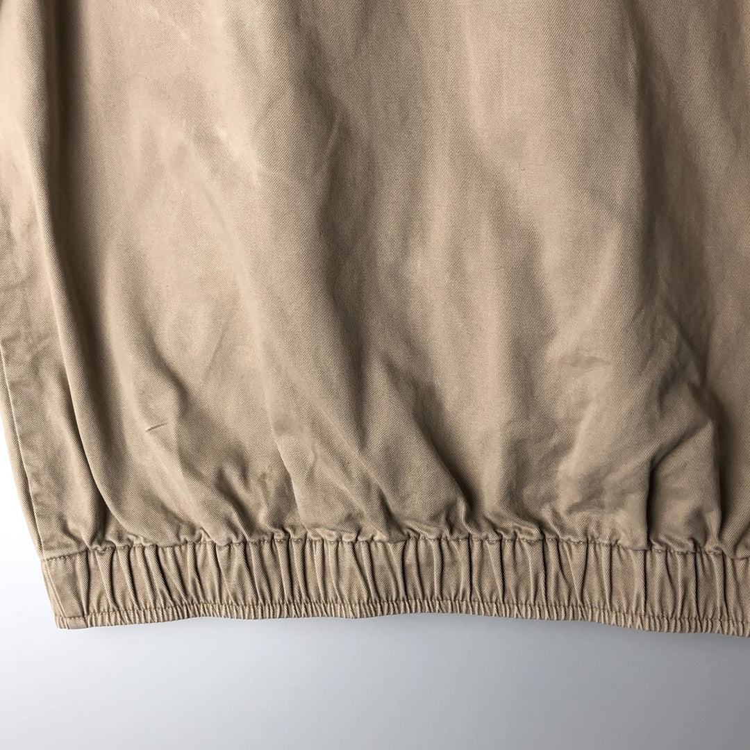 Ralph Lauren POLO by Ralph Lauren Swing Top Sports Jacket Men's L size cotton Beige type Vintage Second Hand