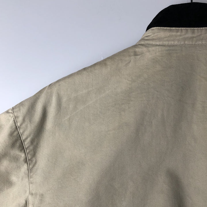 Ralph Lauren POLO by Ralph Lauren Swing Top Sports Jacket Men's L size cotton Beige type Vintage Second Hand