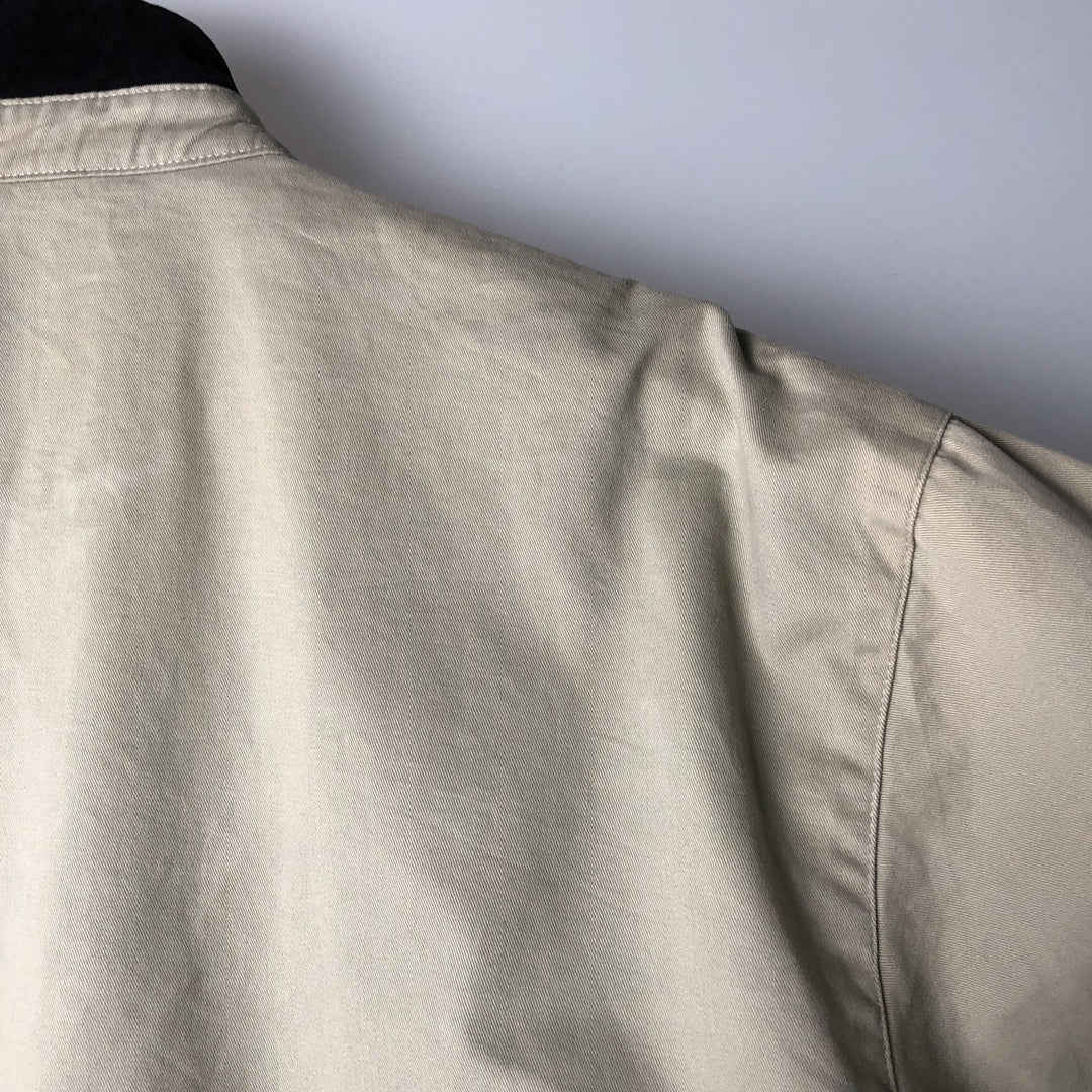 Ralph Lauren POLO by Ralph Lauren Swing Top Sports Jacket Men's L size cotton Beige type Vintage Second Hand