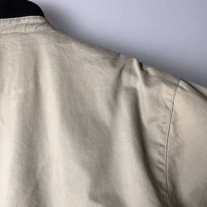 Ralph Lauren POLO by Ralph Lauren Swing Top Sports Jacket Men's L size cotton Beige type Vintage Second Hand