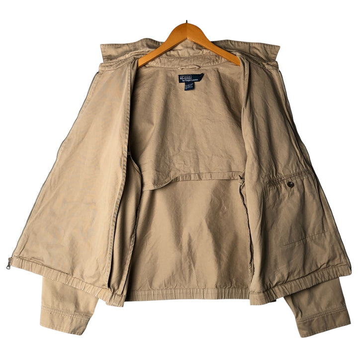 Ralph Lauren POLO by Ralph Lauren Swing Top Sports Jacket Men's XL cotton Beige type Vintage Second Hand