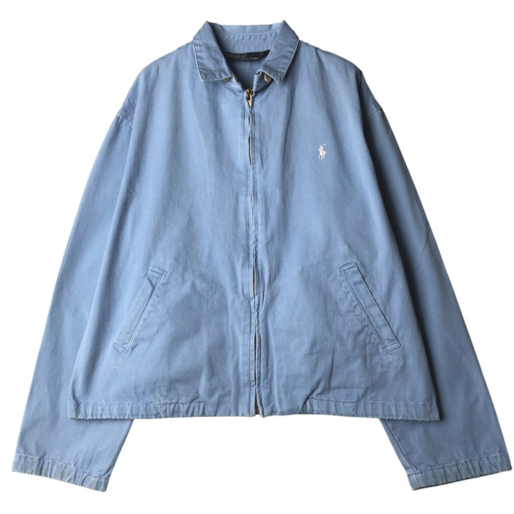 Ralph Lauren POLO by Ralph Lauren Swing Top Sports Jacket Men's M cotton Blue type light blue Vintage Second Hand