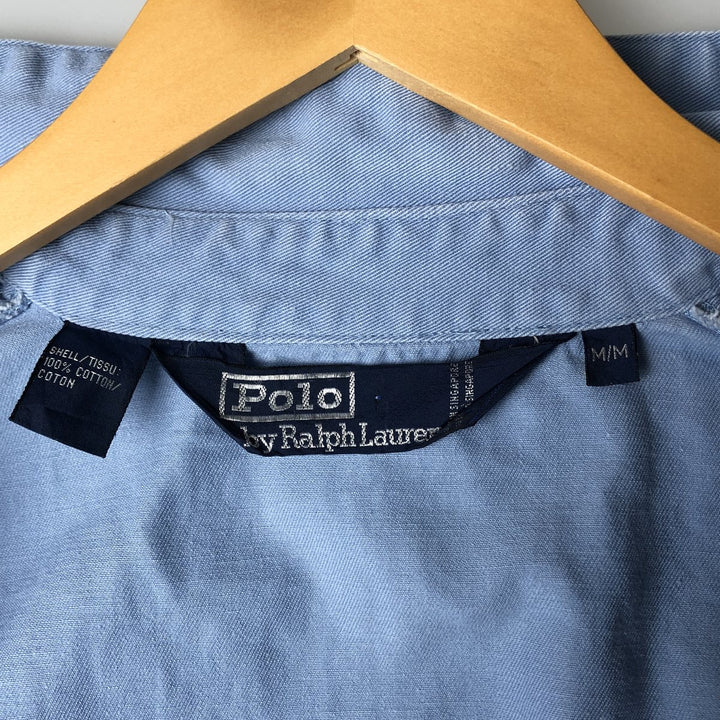 Ralph Lauren POLO by Ralph Lauren Swing Top Sports Jacket Men's M cotton Blue type light blue Vintage Second Hand