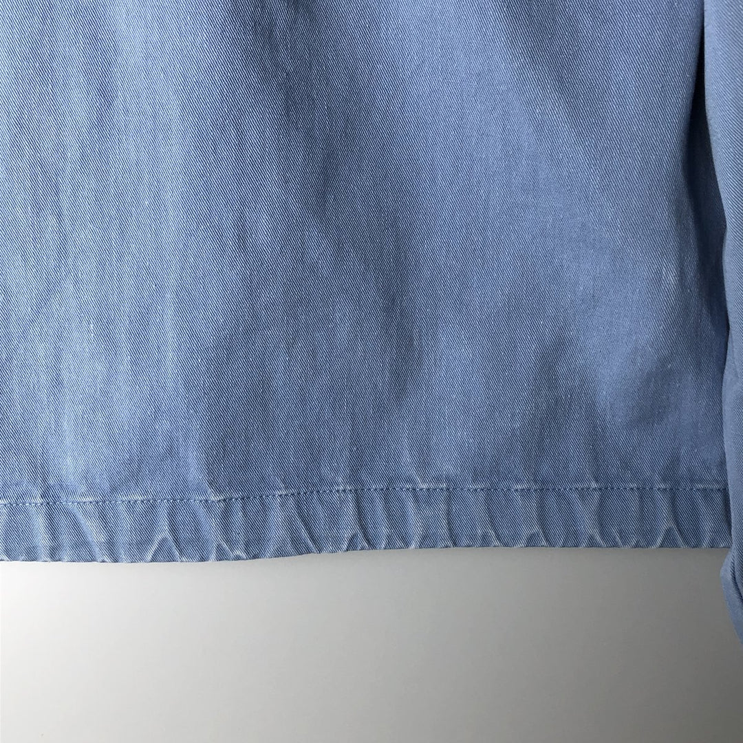 Ralph Lauren POLO by Ralph Lauren Swing Top Sports Jacket Men's M cotton Blue type light blue Vintage Second Hand