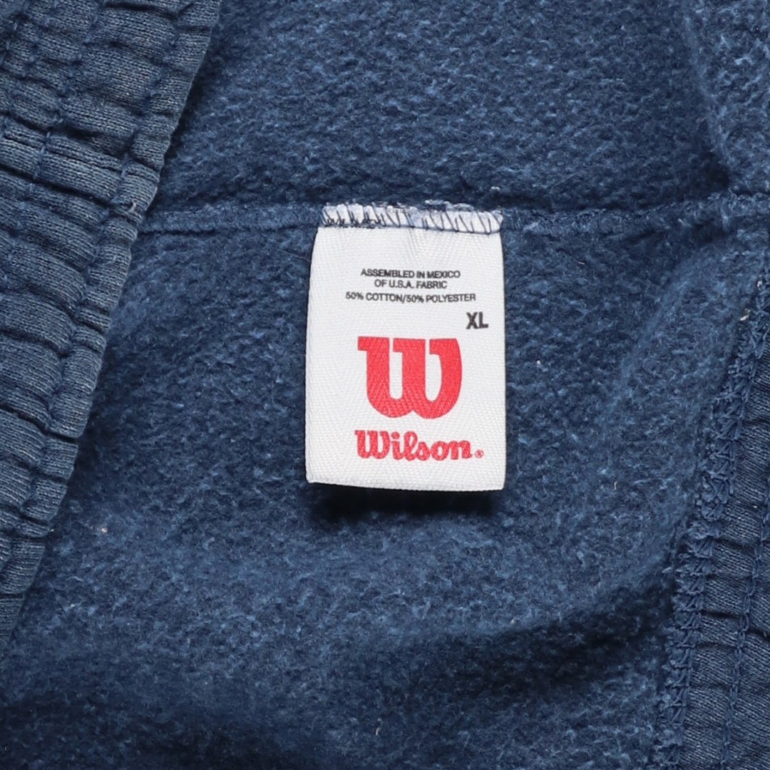 90'S Wilson Sweatpants, Men's XL, Vintage cotton navy blue type Vintage Second Hand