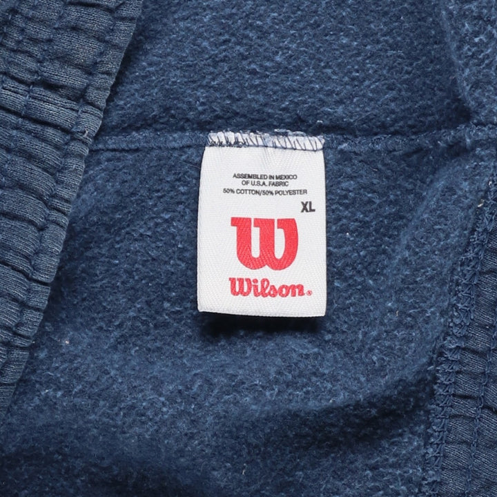 90'S Wilson Sweatpants, Men's XL, Vintage cotton navy blue type Vintage Second Hand