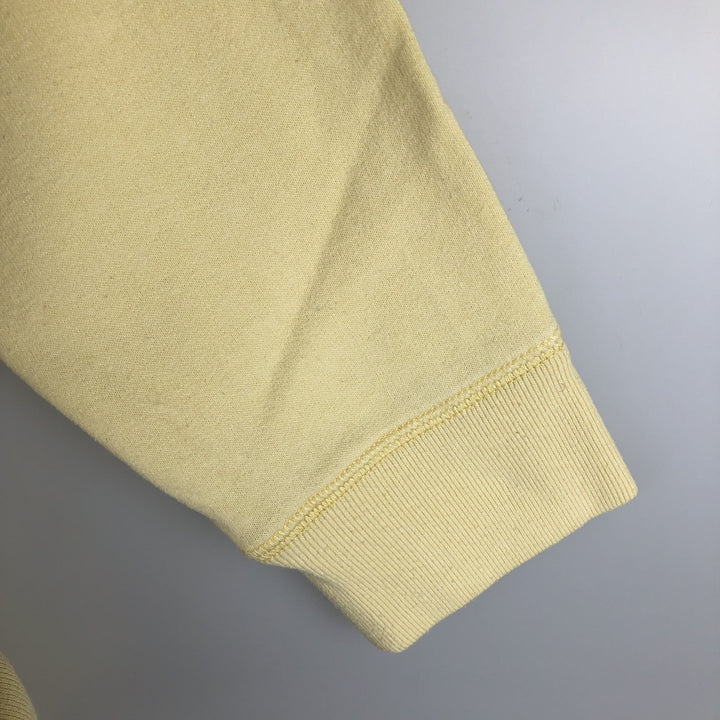 Ralph Lauren POLO RALPH LAUREN One-point logo sweatshirt, sweatshirt, men's XL size cotton lemon yellow Vintage Second Hand
