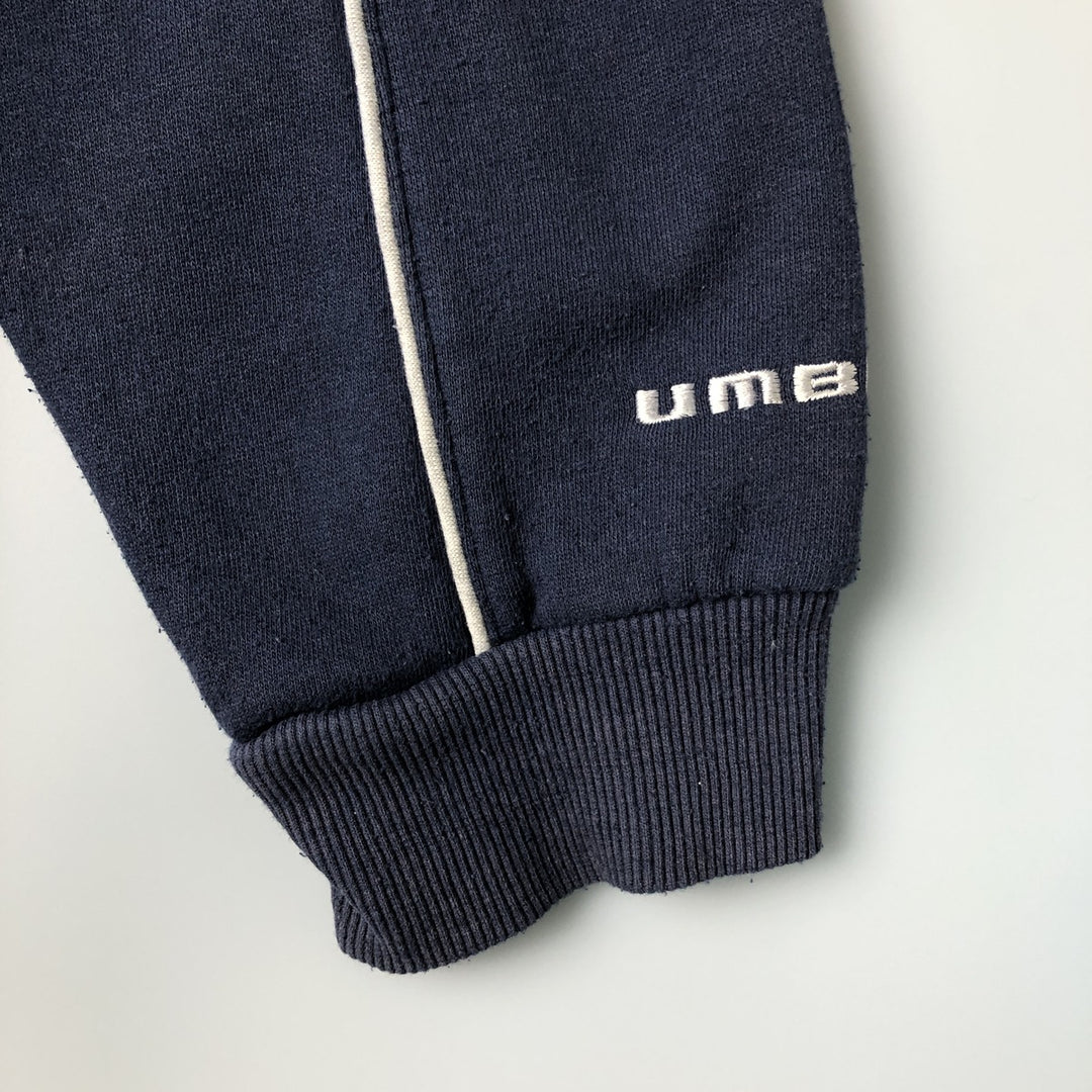 Umbro UMBRO Sweat Full Zip Hoodie Men's XL polyester navy blue type Vintage Second Hand