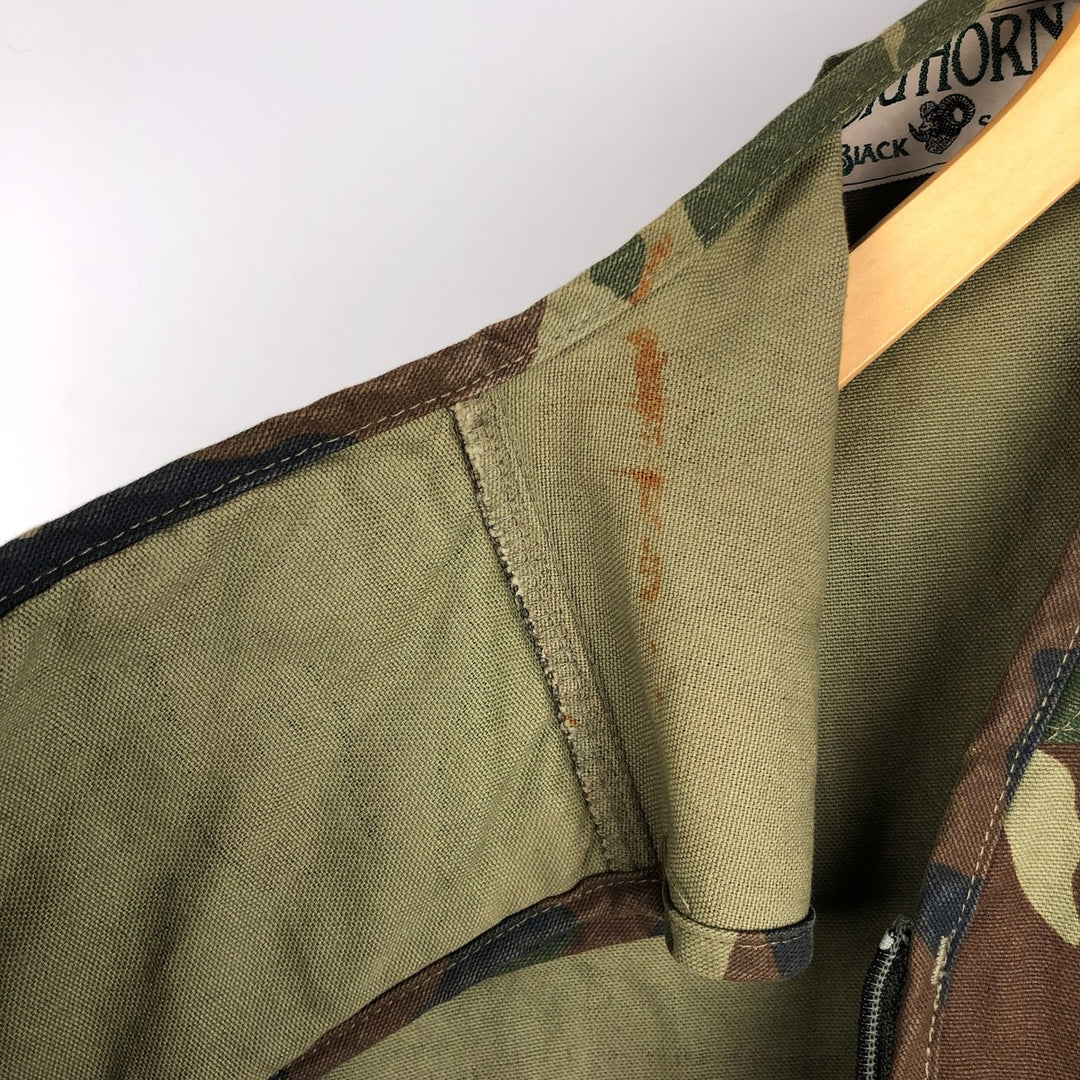Vintage 90'S Black Sheep Big Horn Hunting Vest, Men's Size L cotton Khaki type Vintage Second Hand