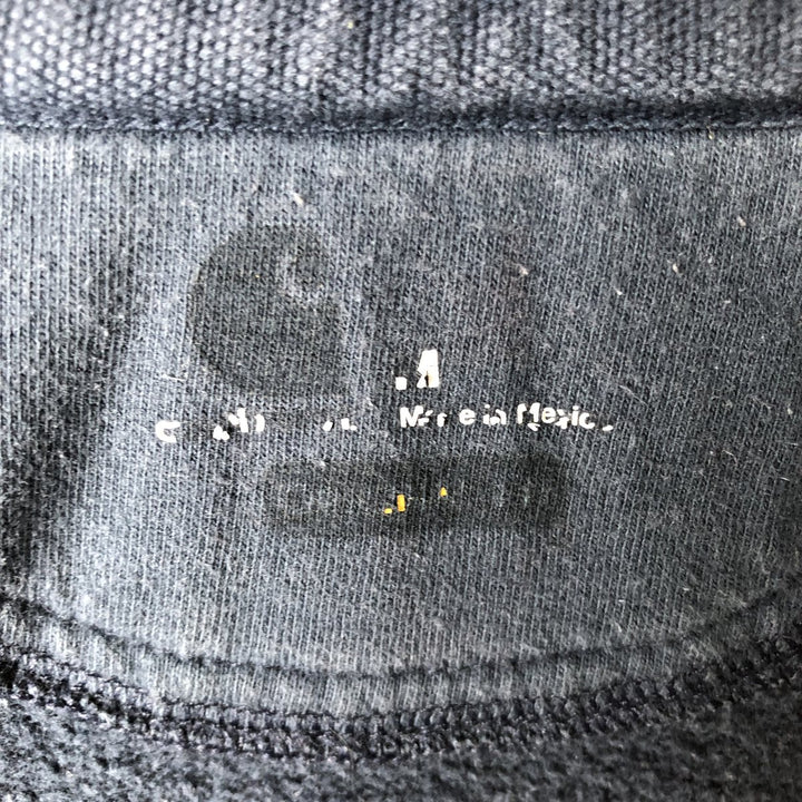 Carhartt Sweat Full Zip Hoodie Men's XL cotton navy blue type Vintage Second Hand