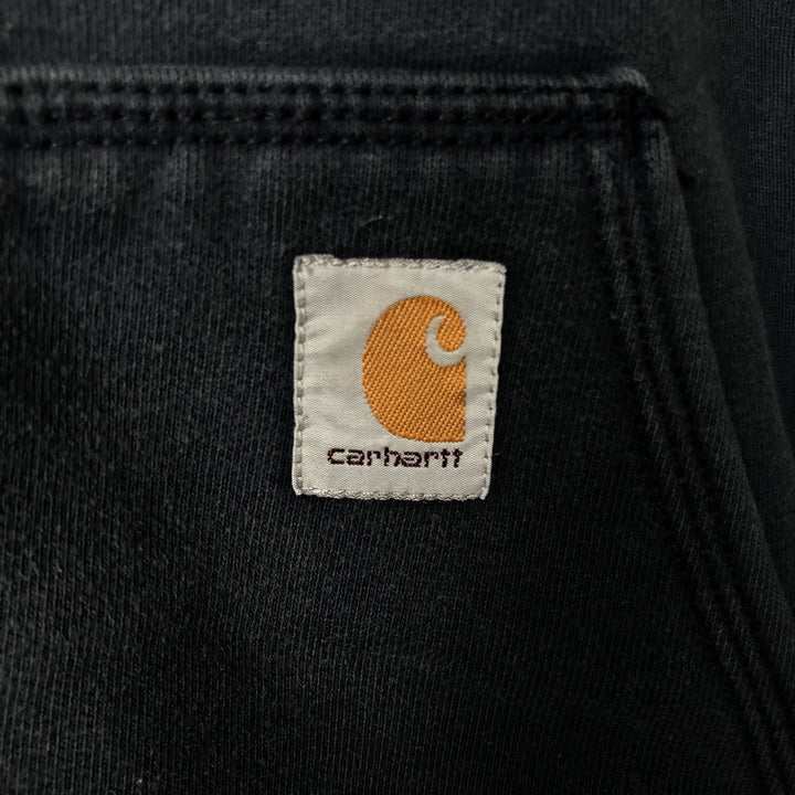 Carhartt Sweat Full Zip Hoodie Men's XL cotton navy blue type Vintage Second Hand