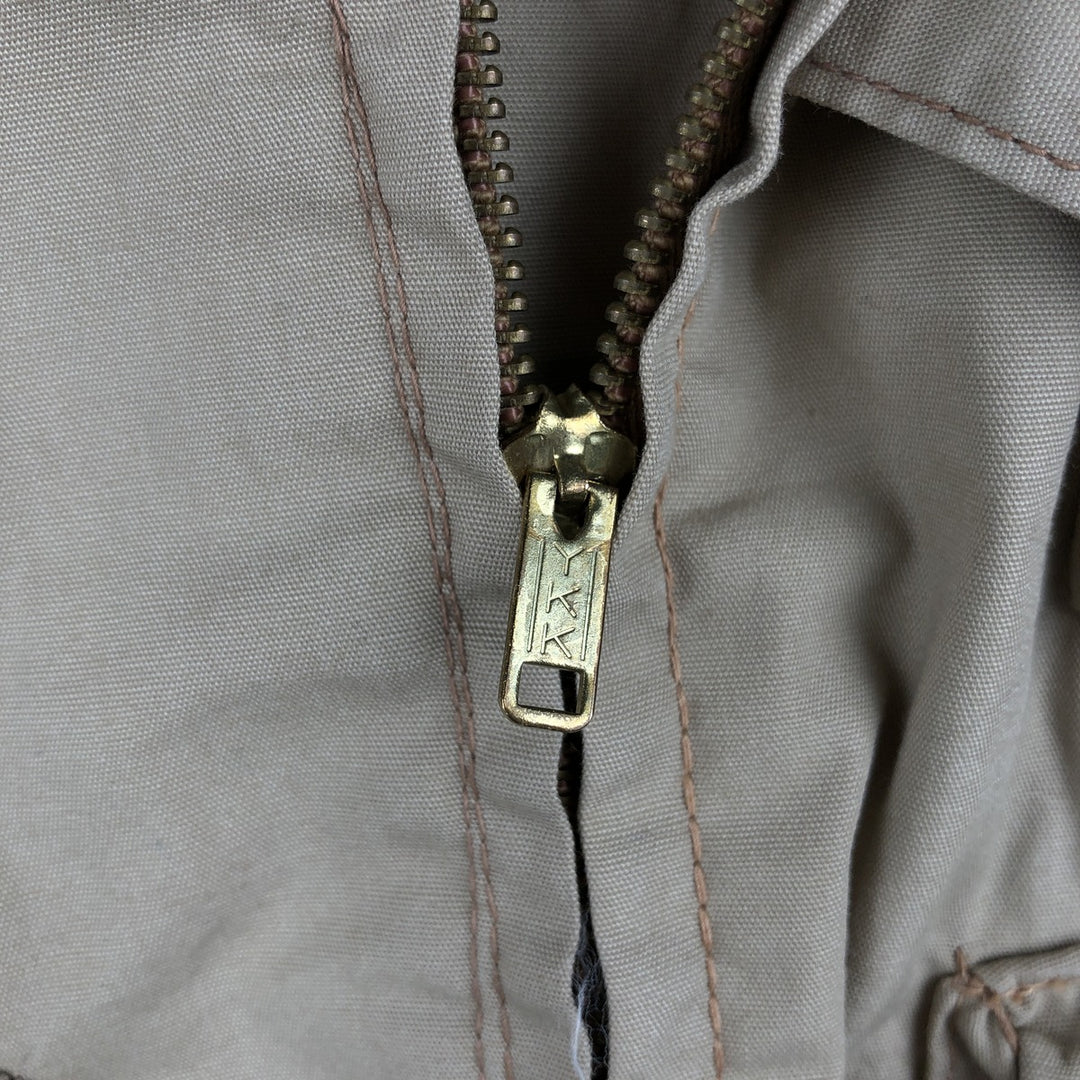 Vintage 1980'S Wild Life Brand fishing vest, men's size L cotton Beige type Vintage Second Hand