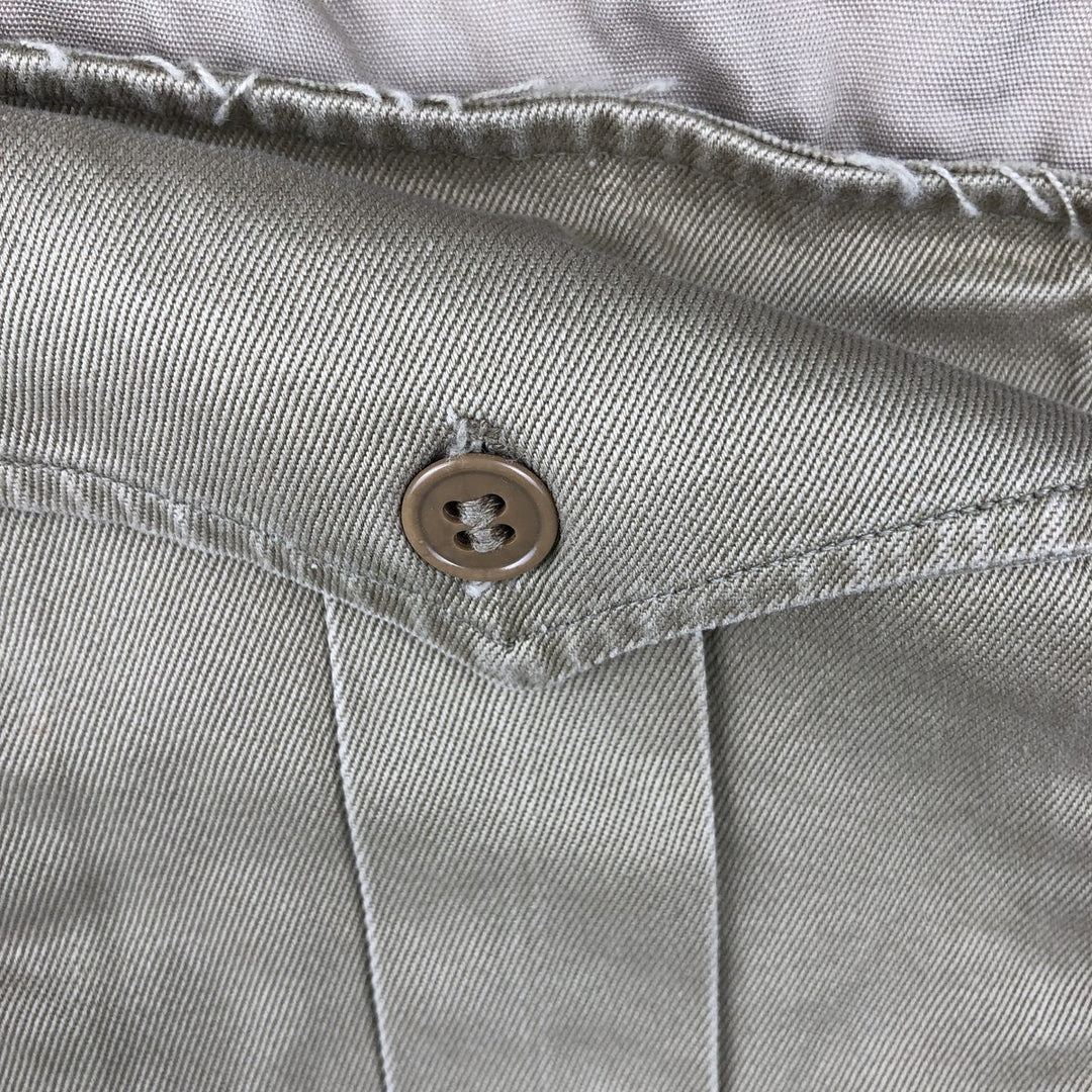 Vintage 1980'S Wild Life Brand fishing vest, men's size L cotton Beige type Vintage Second Hand
