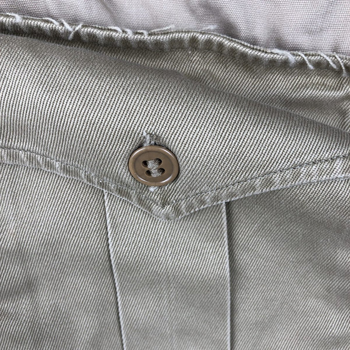 Vintage 1980'S Wild Life Brand fishing vest, men's size L cotton Beige type Vintage Second Hand