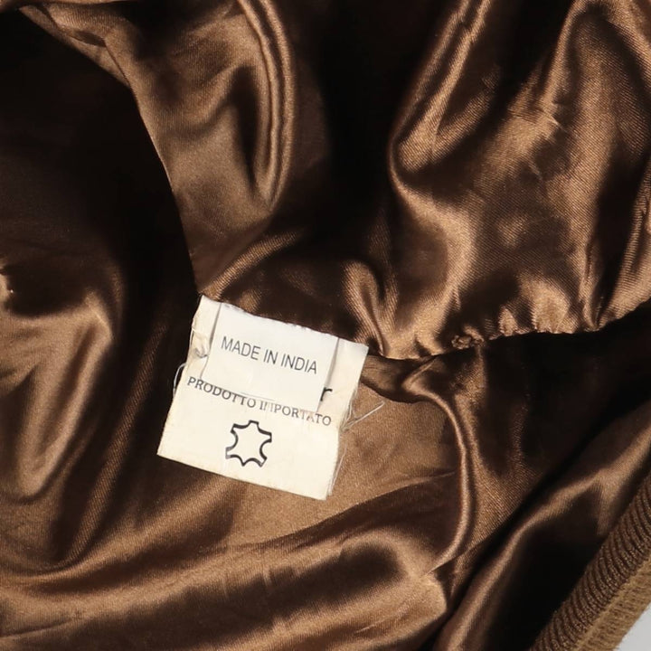 Vintage Balster Jacket, Suede Leather Blouson, Men's Size L Genuine Leather Suede Leather brown type Vintage Second Hand