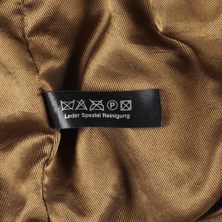 Balster Jacket, Suede Leather Blouson, Men's XL Genuine Leather Suede Leather Beige type Vintage Second Hand