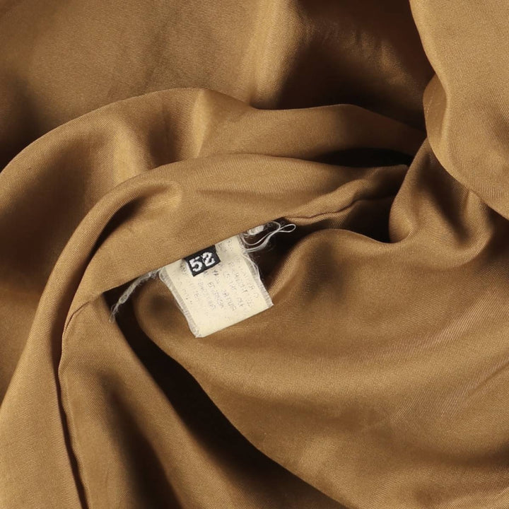 GALLOTTI UNICUIR suede leather blouson, Balster jacket, men's size L, vintage Genuine Leather Suede Leather beige type brown Vintage Second Hand