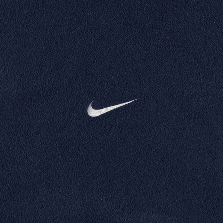 90'S Vintage Nike Fleece Pullover Hoodie, Men's Size L polyester navy blue type Vintage Second Hand