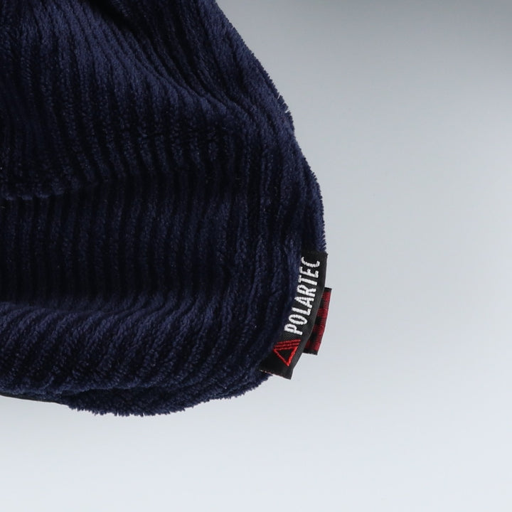 90s-00'S WOOLRICH Half-Zip Fleece Pullover, Made in USA, Men's XL polyester navy blue type Vintage Second Hand