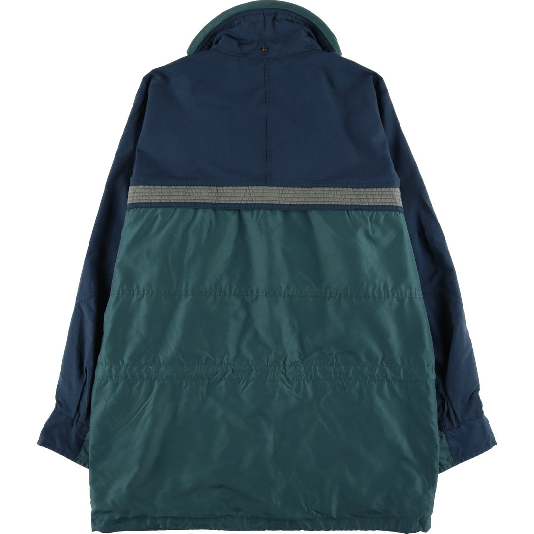 90'S Columbia LLBean Ripstop Double-Name Mountain Jacket, Shell Jacket, Men's Size Small unclear navy blue type Vintage Second Hand