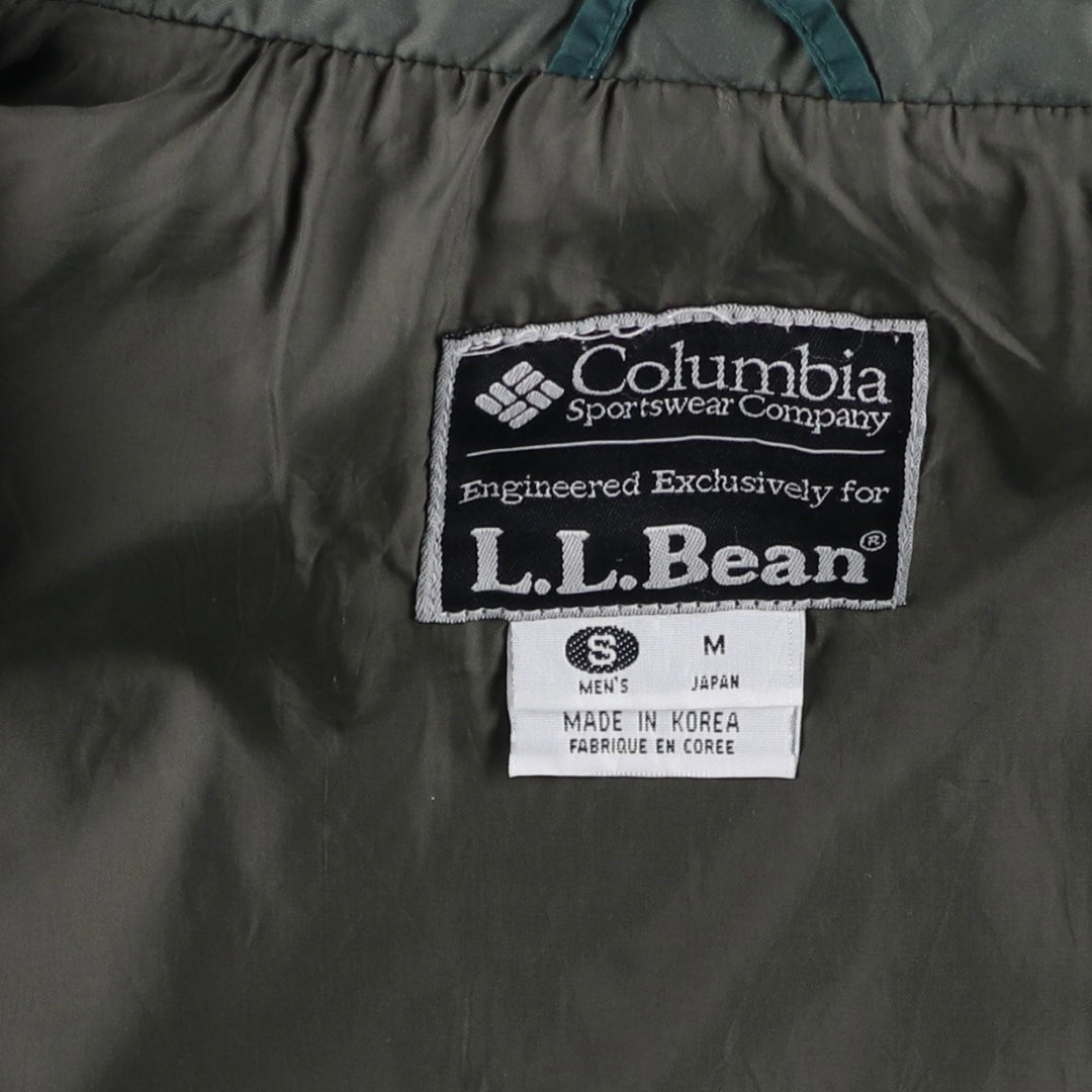 90'S Columbia LLBean Ripstop Double-Name Mountain Jacket, Shell Jacket, Men's Size Small unclear navy blue type Vintage Second Hand