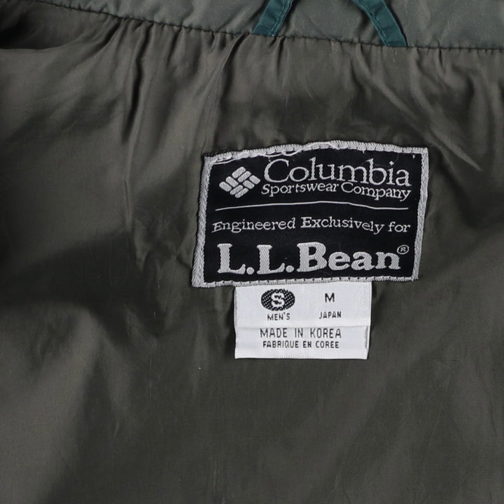 90'S Columbia LLBean Ripstop Double-Name Mountain Jacket, Shell Jacket, Men's Size Small unclear navy blue type Vintage Second Hand