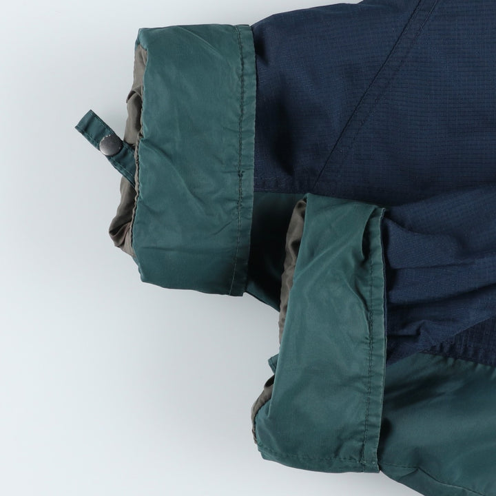 90'S Columbia LLBean Ripstop Double-Name Mountain Jacket, Shell Jacket, Men's Size Small unclear navy blue type Vintage Second Hand