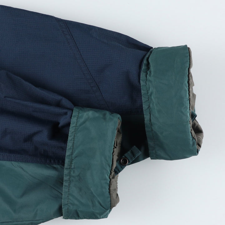 90'S Columbia LLBean Ripstop Double-Name Mountain Jacket, Shell Jacket, Men's Size Small unclear navy blue type Vintage Second Hand